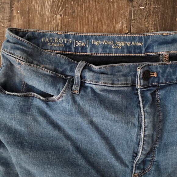 Talbots Flawless Curvy High Waist Ankle Jegging Size 16W - Picture 3 of 7